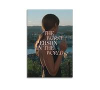 HWUEWQLERJI The Worst Person in The World Posters Wall Art Vintage Poster Decorative Painting Aesthetic Canvas Decor for Living Room Bed Room 24x36inch(60x90cm) Unframe-style