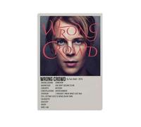 HWUEWQLERJI Tom Odell Posters Wall Art Vintage Poster Decorative Painting Aesthetic Canvas Decor for Living Room Bed Room 24x36inch(60x90cm) Unframe-style