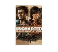 HWUEWQLERJI Uncharted Posters Wall Art Vintage Poster Decorative Painting Aesthetic Canvas Decor for Living Room Bed Room 12x18inch(30x45cm) Unframe-style