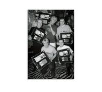HWUEWQLERJI Westlife Posters Wall Art Vintage Poster Decorative Painting Aesthetic Canvas Decor for Living Room Bed Room 20x30inch(50x75cm) Unframe-style