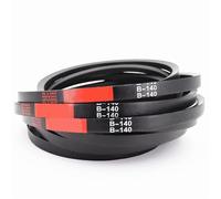 HWWEI 1 pc B Type V-Belts, Rubber Drive V Belt B204 B205 B206 B207 B208 B209 B210 B211 inches Closed-Loop Machine Transmission Belt(B-205)