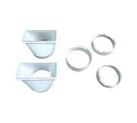 HWWW 1 Pcs Air Conditioner Hose Tube Connector Exhaust Duct Interface for Portable Air Conditioner Accessories(Flat Interface 130mm)