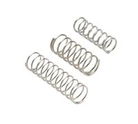 HWWW 10pcs Wire Dia 0.2mm 0.3mm 0.4mm Stainless Steel Micro Small Compression Spring OD 2/3/4/5/6/7/8/9/10/12mm Length 5mm to 50mm(45mm,5mm (OD),0.4mm)