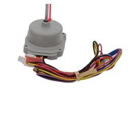 HWWW 1pc 4-wire Condenser Fan Hot Air Fan Motor EAU65058307/ EAU65058313 For Double Door Refrigerator Evaporator Fan Repair Parts