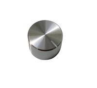 HWWW 1PCS 15 * 10mm Potentiometer Knob Cap Encoder Volume Control Knob Audio Knob For Rotary Taper Potentiometer Hole 6mm Knob(Silver)