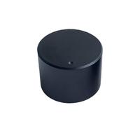 HWWW 1PCS 30x22mm Aluminum Alloy Solid Knob Volume Potentiometer Audio Amplifier Tone Knob(Black)