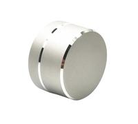 HWWW 1pcs 47X27mm(D*H) 6mm D-axis Shaft Hole Aluminum Alloy Encoder Volume Control Audio Potentiometer Knob Cap