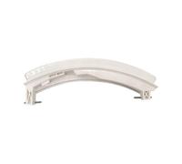 HWWW 1PCS Suitable For Drum Silver WM10S360TI/WM10S368TI Washing Machine Door Handle Pull Handle Switch Accessories(WHITE)