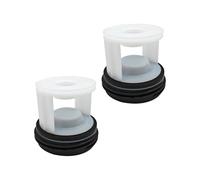 HWWW 2 Pieces Filters Washing Machine Drain Pump Filter Plug Cap Fit For Washer 601996-101409