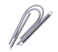 HWWW 304 Stainless Steel Closed Loop-Double Loop Stretch Spring,Wire Dia1.5mm,Length350-1000mm 304 Tension Springs Can Be Customized(450mm,12mm)