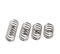 HWWW 304 Stainless Steel Compression Spring, Micro Spring,Wire Dia 0.3mm,Outer Dia2/2.5/3/4/5/6/7mm,Length5/10/15/20/25/30/40/50mm.(8mm,2.5MM_0.3MM(10PCS))