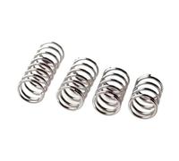 HWWW 304 Stainless Steel Compression Spring, Micro Spring,Wire Dia 0.6/0.7mm,Outer Dia4-12mm,Length5-50mm,10pcs/lot Return Spring(30mm,10MM_0.6MM(10PCS))