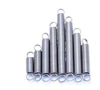 HWWW 304 Stainless Steel Pull Spring Double Loop Closed Hook Stretch Spring,Wire Dia1.0mm,OuterDia6/7/8/9/10/12mm,Length20-324mm.(80mm(2pcs),12MM_1.0MM)