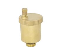 HWWW Heating Floor Heating Automatic Exhaust Valve Household Brass Vertical Drain Valve Water Heater