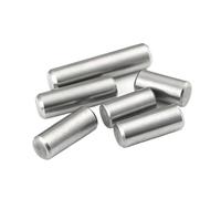 HWWW M1 M1.5 M2 M2.5 M3 M4 M5 M6 M8 M10 Cylindrical Pin Locating Dowel 304 Stainless Steel Fixed Shaft Solid Rod GB119 4~100mm(M8 x2pcs,35mm)