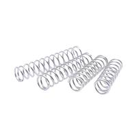 HWWW OD:2mm-8mm Micro Small Return Compression Spring 304 Stainless Steel Wire Dia:0.4mm Compression Spring Length:5mm-50mm(45mm,4.5mm)