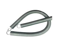 HWWW Spring Steel Single Hook,Wire Dia2.5mm,Outer Dia13-30mm,Length80-1000mm,Suitable for Courtyard Doors, Garage, Etc(180mm(2pcs),13mm)