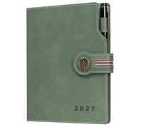 HwxBen 2027 Diary A5 Week to View - 1 Week on 2 Pages Jan-Dec 2027