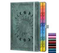 HwxBen Password Book with Colourful Alphabetical Tabs, Hardcover Internet Password Collector for Organised Website Address Logins and Passwords, Ideal for the Home Office - Premium Grey