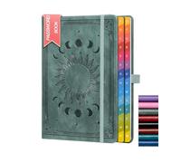 HwxBen Password Book with Colourful Alphabetical Tabs, Hardcover Internet Password Keeper for Organised Website Address Logins and Passwords, Ideal for Home Office - Premium Grey
