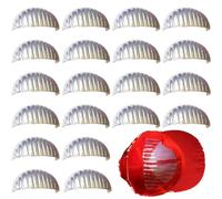 HWXZUUO 20PCS Hat Shaper Stand, Inner Support Pvc Hat Shaper Insert, Reshaper Stand for Men's & Women's Baseball Caps Display