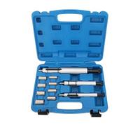 HWyndiluvian 11 Pcs Clutch Alignment Tool Kit, Universal Metal Clutch Aligner Hole Corrector Adjustment Set, Fast Screw Action for Light Commercial Vehicles and Cars, Includes 8 Spigot Adapters