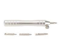 HWyndiluvian Watch Crown Insert Tube Removal Tool, Watch Crown Remover with 3 Adjustable Pins for Mechanical Watch Repair, Compact Alloy Steel Tool for Watchmakers and Enthusiasts