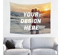 Hwyuqiya Custom Backdrop, Personalised Photo Wall Tapestry, Wedding & Memorial Gift (Landscape, 29 X 37 inch (73 x 95cm))