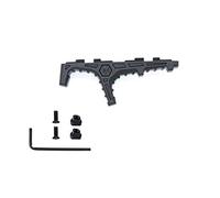 HWZ New PPG python pattern resistance hand keymod&for Mlok Compatible general M4 fish bone decoration PPG-005 grip (HWZ-MGPCQB-PPG-005-b)