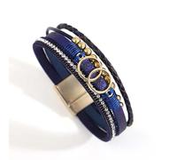HWZJLH Bracelet, Bracelet, Jewelry, Women'S And Men'S Leather Jewelry Bangle Bohemian Style Bead Bracelet Charm Leather Wrist