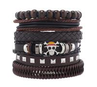 HWZJLH Bracelet, Bracelet, Jewelry, Women'S And Men'S Leather Jewelry Gothic Style Life Tree Bracelet Leather Hand Woven Men'S Bracelet Hip Hop Punk