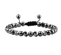 HWZJLH Gf and Bf Bracelets Crystal Bead Bracelet Royal Blue Round Adjustable Woven Stretchy Nature Stones 17cm x 7mm 1PCS for New Year