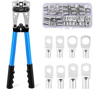 HX-50B Battery Cable Lug Crimping Tools Hand Electrician Pliers for Crimping Wi