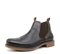 HX London Merton Chelsea Boots - Dark Brown - 9 UK