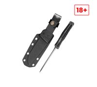 HX OUTDOORS TD-18B Fixed Blade Professional Fixed-Blade Survival Knife with Protective Sheath, Ideal for Camping, Hunting and Fishing