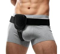 HX-pyahgtv Hernia Support Belt Truss for Men Women - Adjustable Waist Strap with Removable Compression Pads, Left/Right Side Fit for Inguinal, Groin & Femoral Hernias, Pre/Post-Surgical Guard