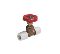 HX35/15WS GATE Valve 15MM, Suitable for Domestic Hot & Cold Water Systems, 1 in Pack