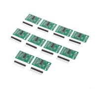HX711 24 Bit A/D Converter Module Set of 10 with Power Down Function and Wide Operating Voltage for Embedded Use (Small board)