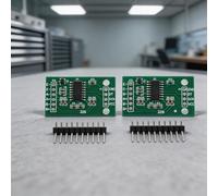 HX711 Load Cell Module 24-Bit A/D Converter Dual-Channel Weighing Sensor for Arduino Electronic Scale DIY Projects - 10 Pack(Purple)
