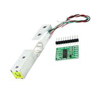 HX711 Module Load Cell Assembly, 1KG | Four Wire Aluminum Beam Hardware, Digital Scale Builds for Measurement Control Work