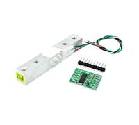 HX711 Module Load Cell Assembly, 20KG | Four Wire Aluminum Beam Hardware, Digital Scale Builds for Measurement Control Work