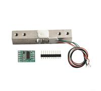 HX711 Weight Sensor Module with Load Cell and Pressure Sensor for Electronic Scale Use Providing Consistent and Accurate Weight Data (5KG And HX711)