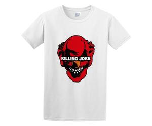 HXATXB Round Neck T-Shirt Killing Joke Logo White
