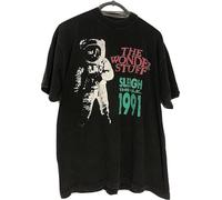HXATXB The Wonder Stuff Sleigh The UK Tour T Shirt Rare Mens Women T Shirt Blackgildan Softstyle t Shirts