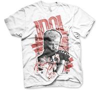 HXATXB White Billy Idol Rebel Yell 1983 Tee T-Shirt Mens Unisex