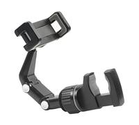 HXBER Phone Holder for Guitar Head Mic Stand Music Stand 360-degree Rotatable Smartphone Clip with 10 Guitar Picks Wiping Cloth