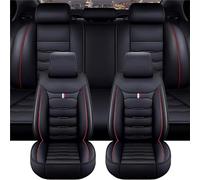 HXCVKXHI Car Seat Covers for Land Rover Defender 2020-2024, Leather NonSlip Waterproof Auto Seat Protectors, Easy To Install, Car Accessories, B/Black-red