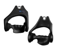 HXD-ERGO Ergonomic Gym Handles, Heavy Duty Exercise Handles for Cable Crossover Machine Tricep Exercise LAT Pull Down and Resistance Bands, Anti-slip and Anti-sweat Comfortable Grip