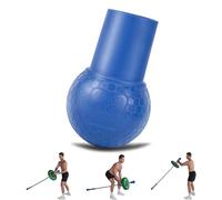 HXD-ERGO Landmine Attachment for Barbell, Turn Any Surface into a Barbell Landmine Exercise - Press, Row, Spin, Split Squats, Natural Rubber Landmine Attachments, Fits 2'' Olympic Bars (Blue)