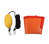 Hxenotropy Sea Anchor Drift Kit, Drift Sock Anchor for Kayak and Small Boats, 18.5in Drogue with Float Ball, Stabilizing Sea Anchor for 12-14ft Vessels in Wind and Current